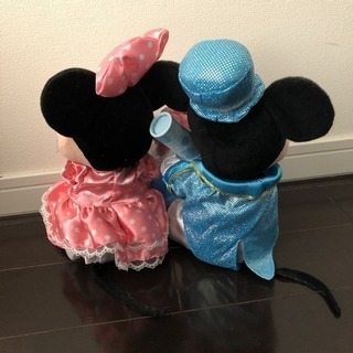 結婚式用 ミッキーミニーぬいぐるみの画像