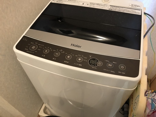 中古、故障なし洗濯機