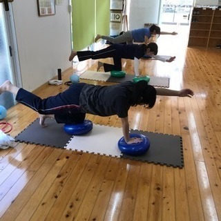 空手の道場でフィットネス！！