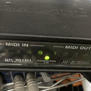 値下げ：MOTU MICRO LITE MIDIインターフェース本体のみ、正規品の画像