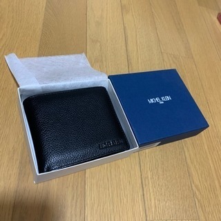 新品未使用‼️ミッシェルクラン 二つ折り財布 ボックス型小銭入れ...