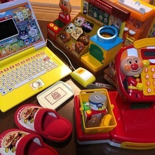 【中古】アンパンマン カラーパソコンスマート他まとめて！