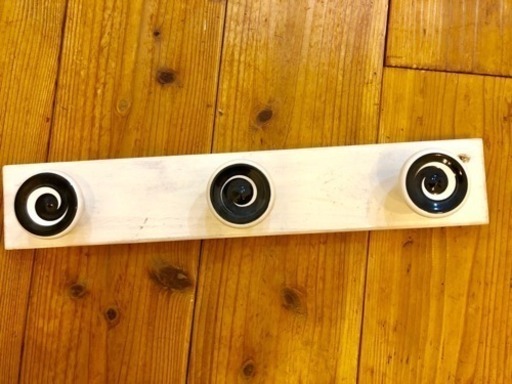 ビンテージ陶器のひっかけハンガー ハンドメイド