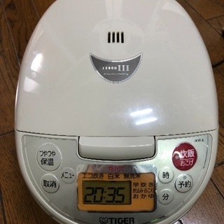 タイガーIH炊飯器  売りますの画像