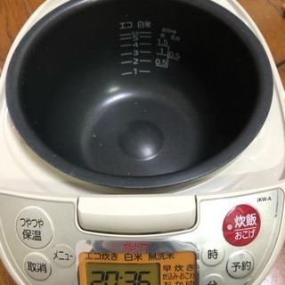 タイガーIH炊飯器  売りますの画像