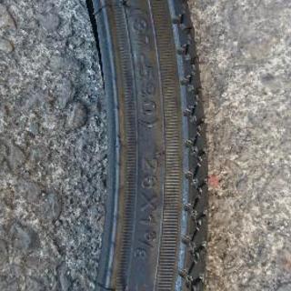 自転車タイヤ チューブ リムバンド各１