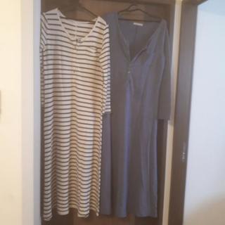 妊婦服　マタニティー服　授乳服　ワンピースの画像