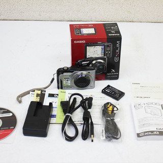 デジタルカメラ カシオ EX-H20G CASIO EXILIM コンパクト GPSモデル 有効画素数：1410万画素 A4421YOの画像