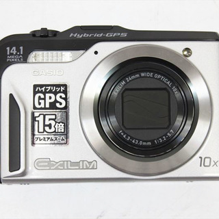 デジタルカメラ カシオ EX-H20G CASIO EXILIM コンパクト GPSモデル 有効画素数：1410万画素 A4421YOの画像