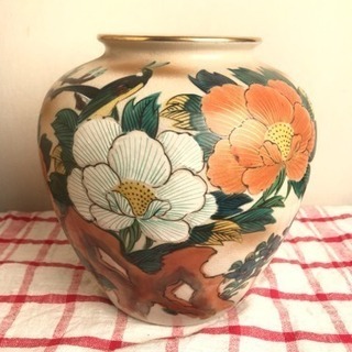 九谷焼  花瓶
