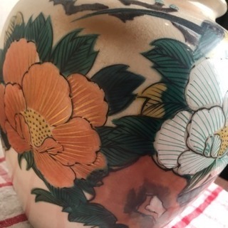 九谷焼  花瓶の画像