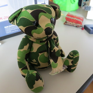 クマのぬいぐるみ（置物・未使用）