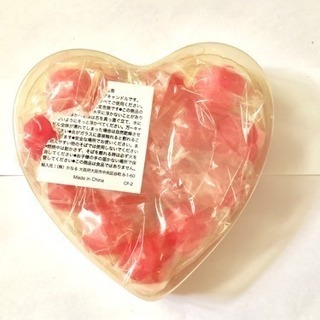 値下げ！★ キャンドル ★ ハート 花★の画像
