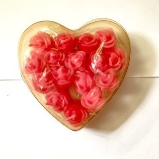 値下げ！★ キャンドル ★ ハート 花★の画像