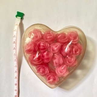 値下げ！★ キャンドル ★ ハート 花★の画像