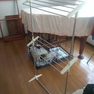 物干し竿。