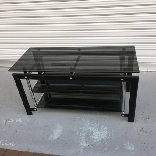 ガラス製テレビ台★美品