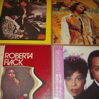 レコード　LP　ロバータ・フラック　　ディオンヌ・ワーウィック　他