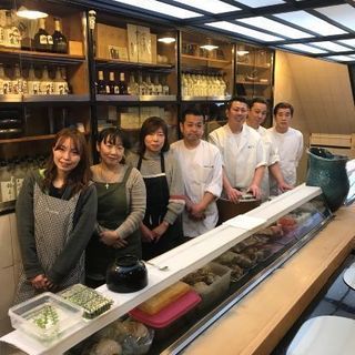 すぐに働けます！寿司屋のホール、配膳、レジ係、の画像