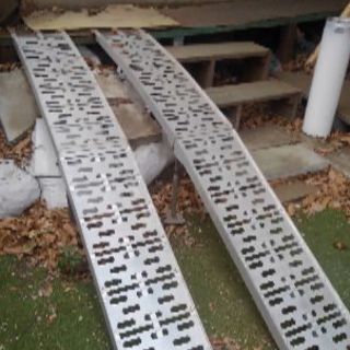 アルミラダー２本セット　数回使用