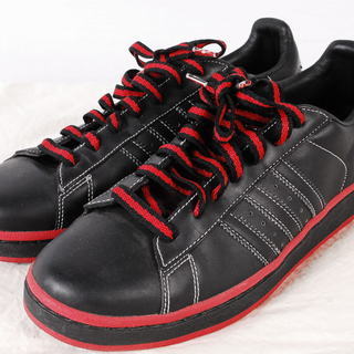 8129　美品 07年製 adidas アディダス CHICAGO BULLS シカゴブルズ スニーカー 黒 28.5ｃｍ NBA