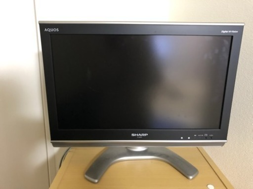 SHARPの液晶テレビ 19インチ？20インチ？
