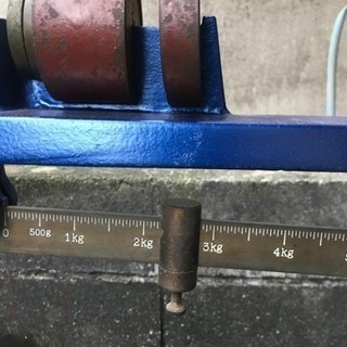 100キロ秤り レストア済みの画像