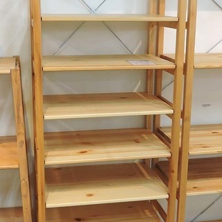 北大前! 札幌 引取 無印良品 パイン材 ユニットシェルフ ラッ...