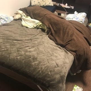 本棚、ラック、ダブルベットの画像