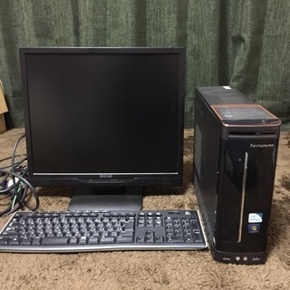 Lenovo H318 デスクトップパソコン 500ギガ Win...