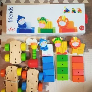sevi friends 木の知育玩具