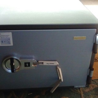 ２回目　耐火金庫です。