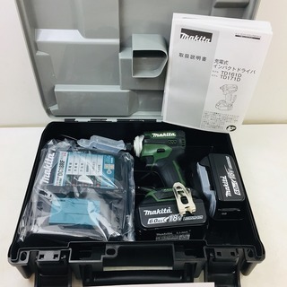 マキタ TD171DGXAG フルセット/オーセンティックグリーン(6.0Ahバッテリー×2、充電器DC18RF、ケース付)【リライズ野田愛宕店】【店頭取引限定】【未使用展示品】1点限り早い者勝ち！