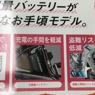 スペシャルプライス】ブリヂストン 15.4Ah大容量バッテリーの電動自転車