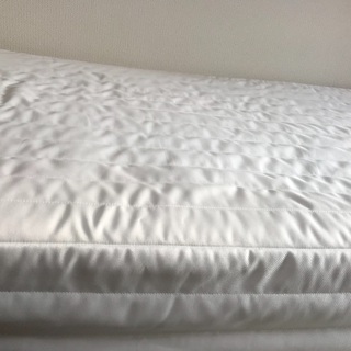 美品！無印良品脚付マットレスベッド(シングルベッド)の画像