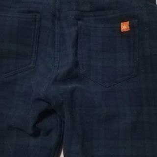 美品　裏起毛　暖かい　パンツ　ズボン　ギンガムチェック　M　Ｌの画像