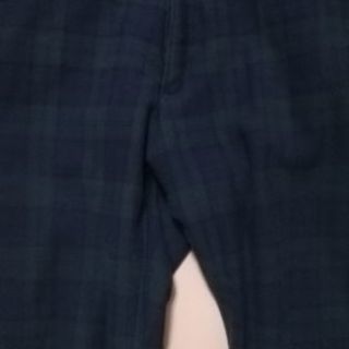 美品　裏起毛　暖かい　パンツ　ズボン　ギンガムチェック　M　Ｌの画像