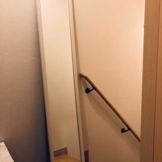 全身鏡(白フレーム)