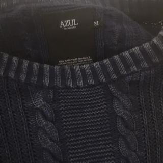 AZUL  ジーンズ風ニット日本サイズL。の画像