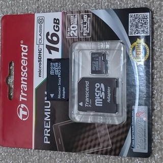 メモリースティックProDuo変換アダプター+microSDHC16GBの画像