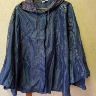 中古品　レインポンチョ