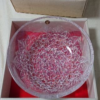 【未使用】菓子鉢 クリスタルの画像
