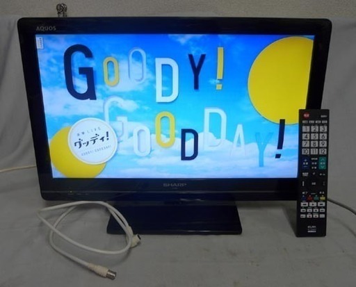 19R0200 5 値下げ!! SHARP/シャープ LC-22K5 液晶テレビ 22V型 2011年製　中古