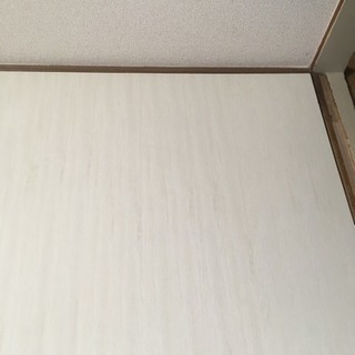 美品 ウッドカーペット 6畳