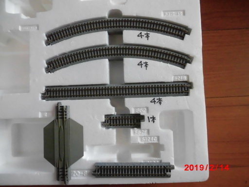 Nゲージ：KATOの線路