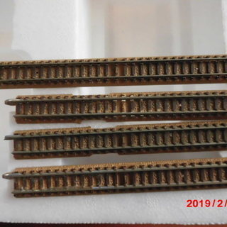 Nゲージ：KATOの線路の画像