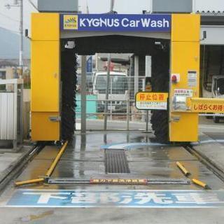 長田区付近 ガソリンスタンド洗車場