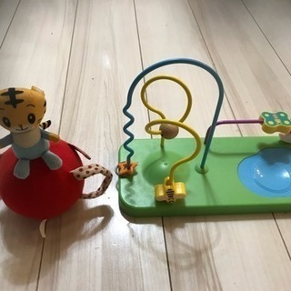 ベビー しまじろう おきあがりこぼし 知育玩具