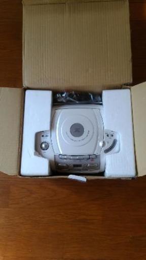 新品！AM/FMステレオCDラジカセ！