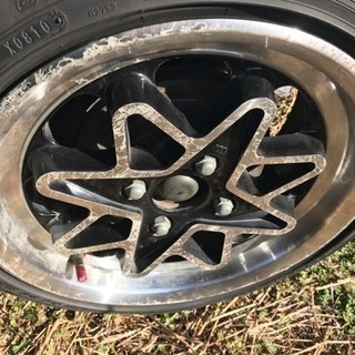 希少 ガジェット 嵐 旧車ホイールの画像